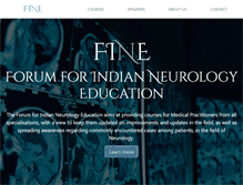 Tablet Screenshot of neurologycourses.com